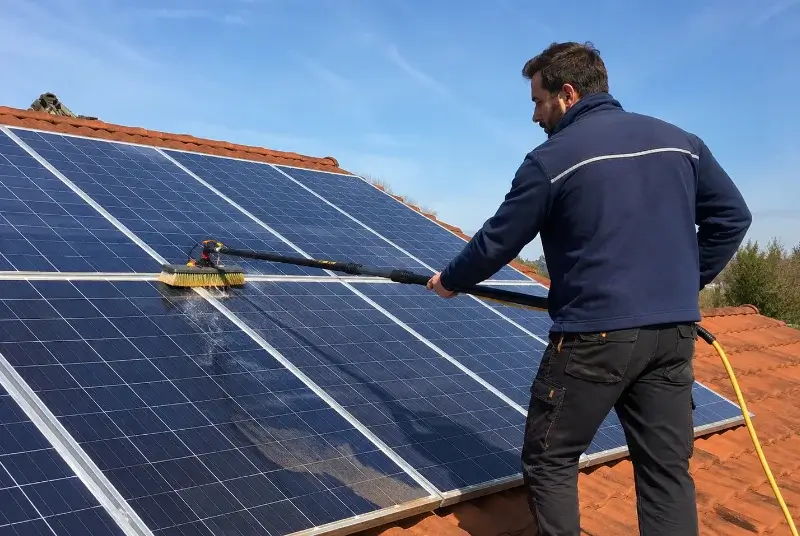 Nettoyage et entretien de panneaux solaires à Saint-Germain-d'Esteuil