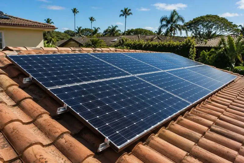 Installation de panneaux solaires à Saint-Germain-d'Esteuil